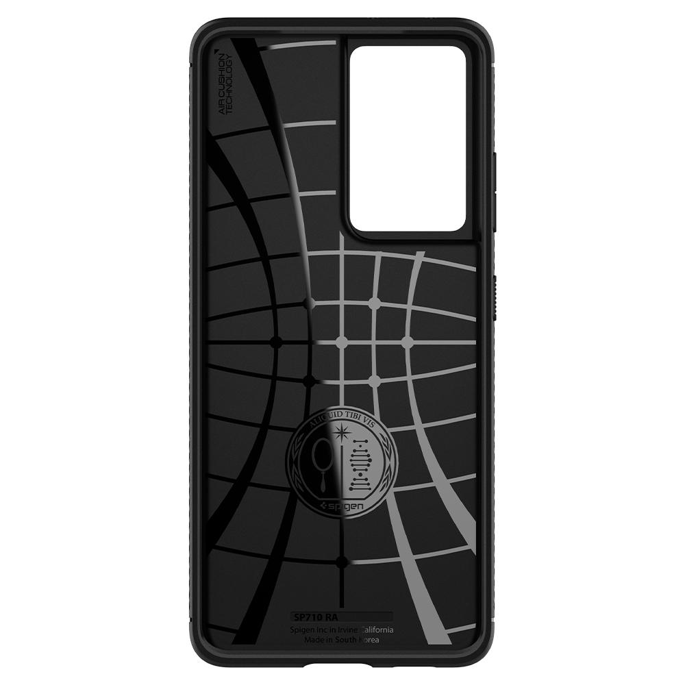 Spigen Rugged Armor, black - Galaxy S21 Ultra