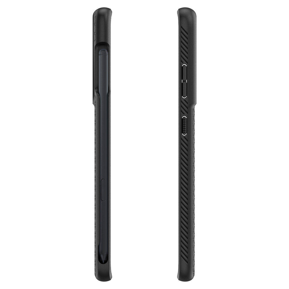 Spigen Liquid Air Pro, matte black - Samsung Galaxy S21 Ultra