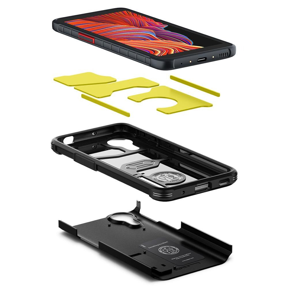 Spigen Tough Armor, black - Samsung Galaxy Xcover 5
