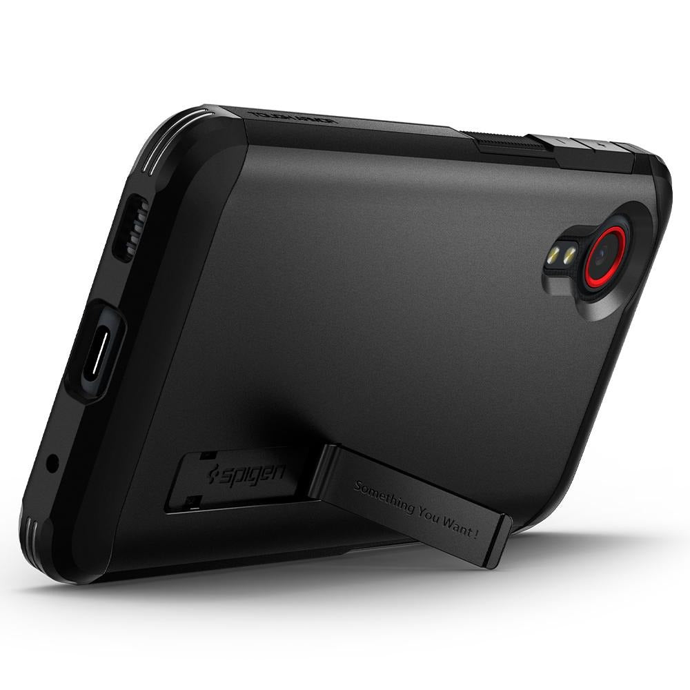 Spigen Tough Armor, black - Samsung Galaxy Xcover 5