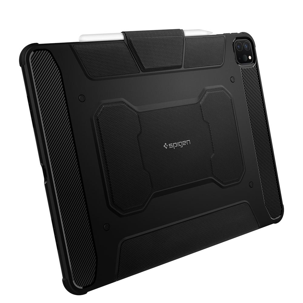 Spigen Rugged Armor Pro, black - iPad Pro 12.9" (2022/2021)