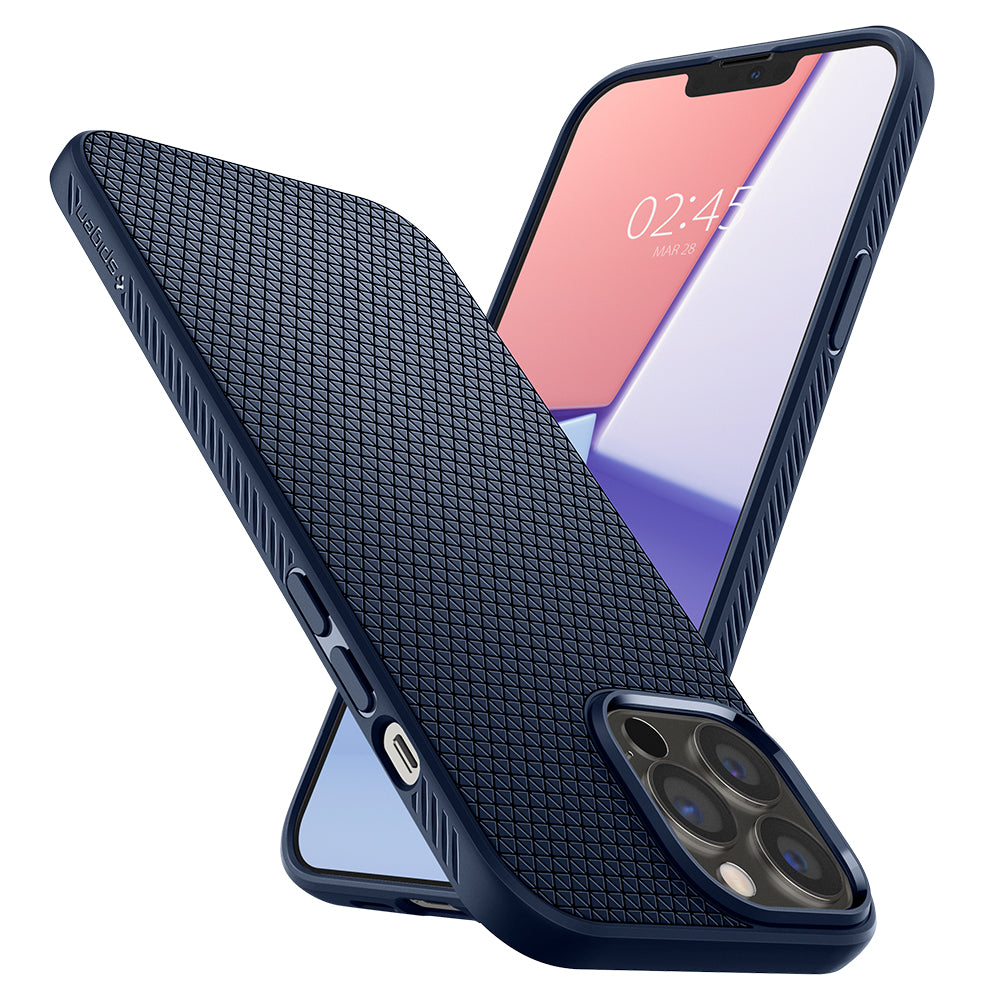 Spigen Liquid Air, navy blue - iPhone 13 Pro
