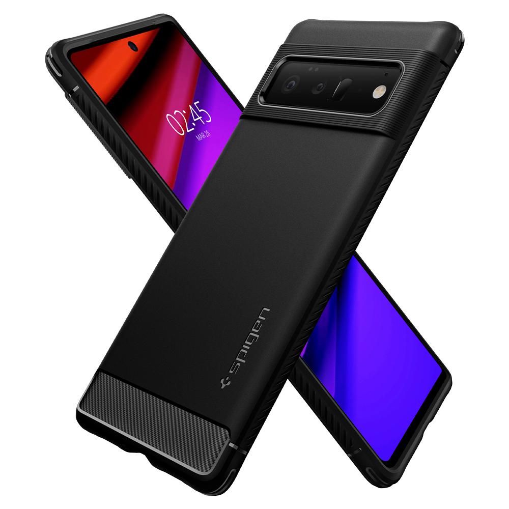 Spigen Rugged Armor, black - Google Pixel 6 Pro