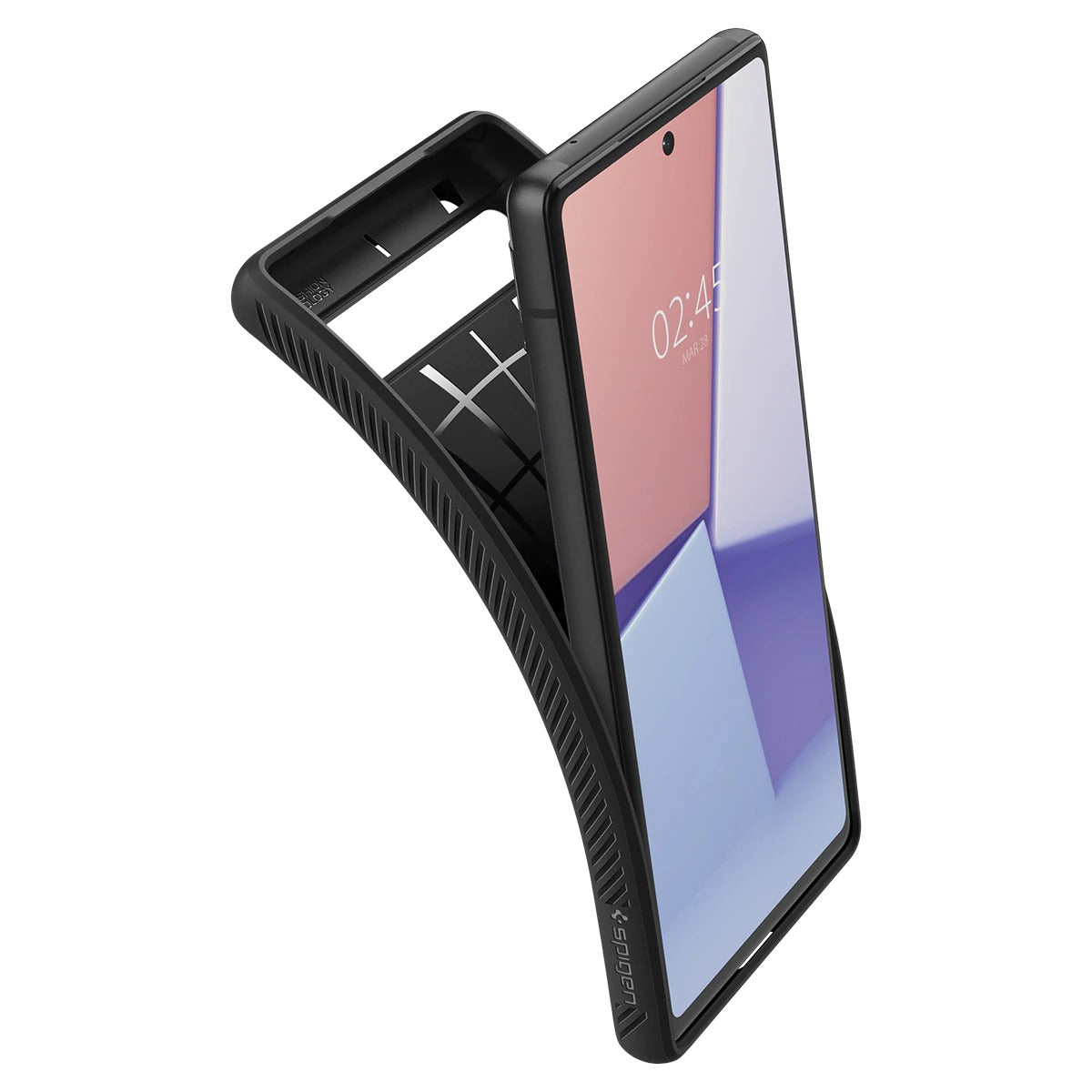 Spigen Liquid Air, black - Google Pixel 6a