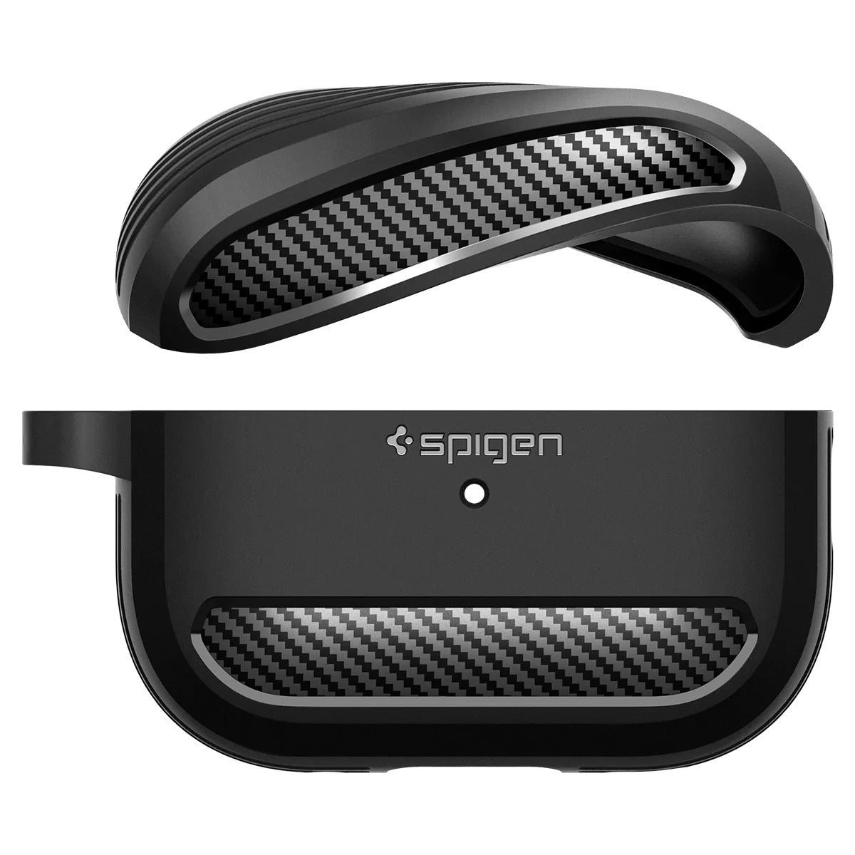 Spigen Rugged Armor, black - AirPods Pro 2