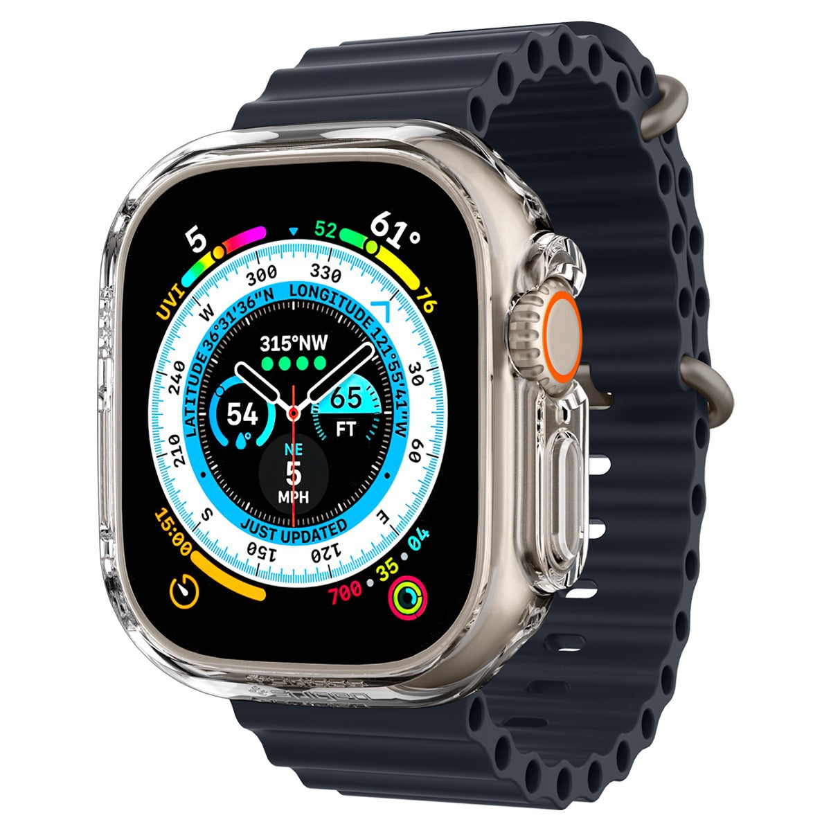 Spigen Thin Fit, clear - Apple Watch Ultra 2/Ultra 49mm