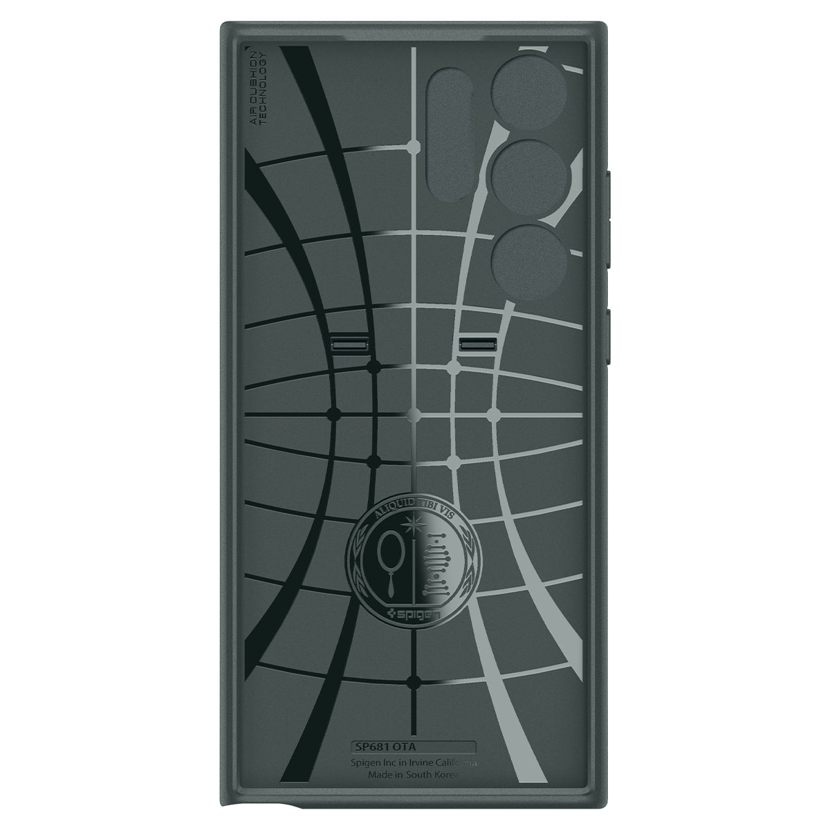 Spigen Optik Armor, abyss green - Samsung Galaxy S23 Ultra