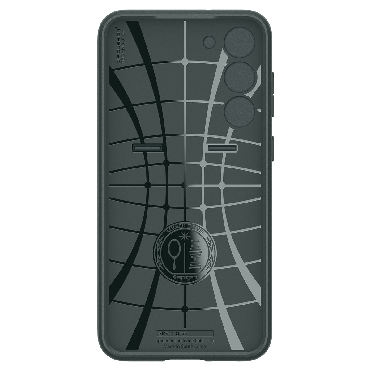 Spigen Optik Armor, abyss green - Samsung Galaxy S23