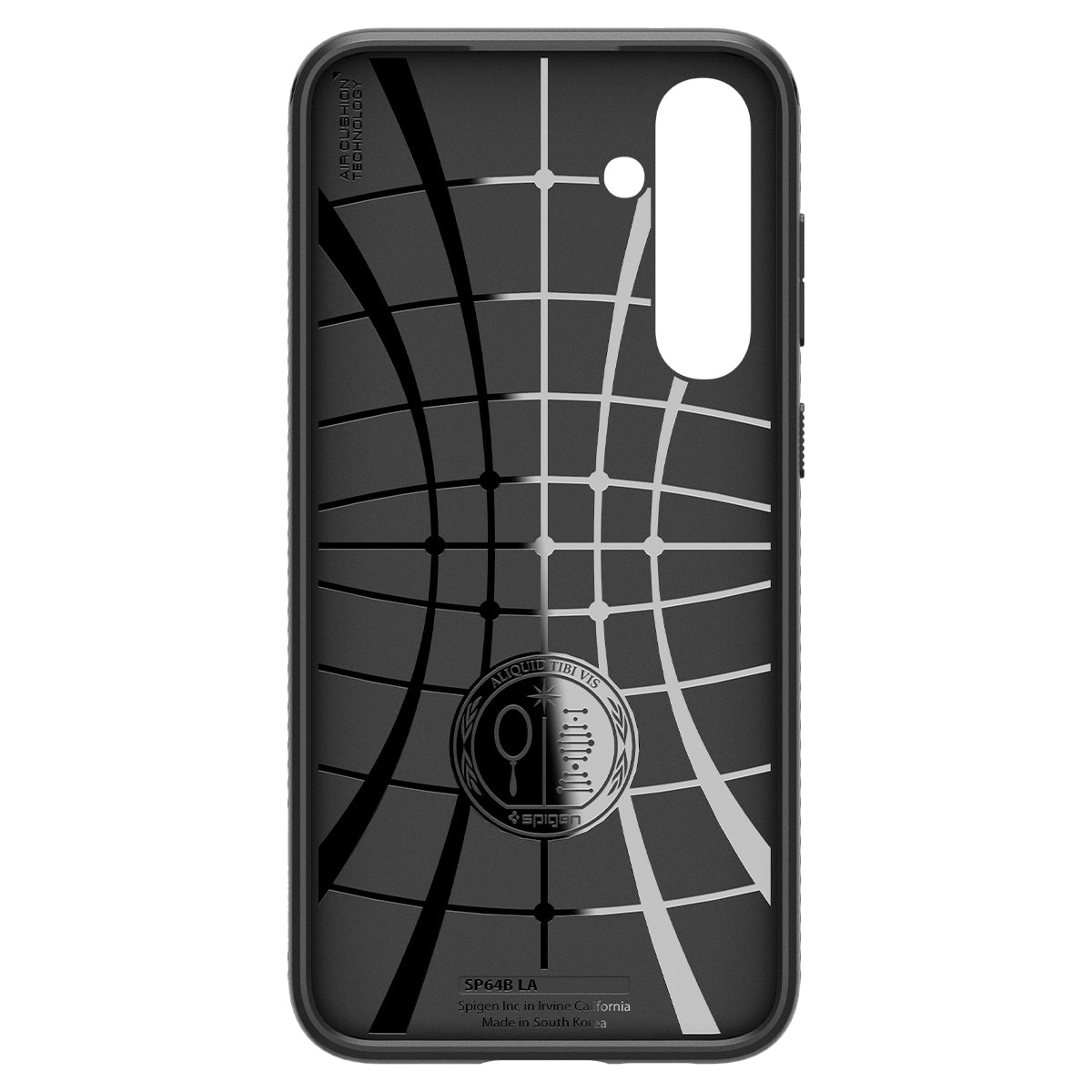 Spigen Liquid Air, matte black - Samsung Galaxy S23 FE