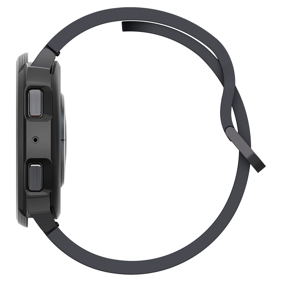 Spigen Liquid Air, matte black - Samsung Galaxy Watch6 40mm
