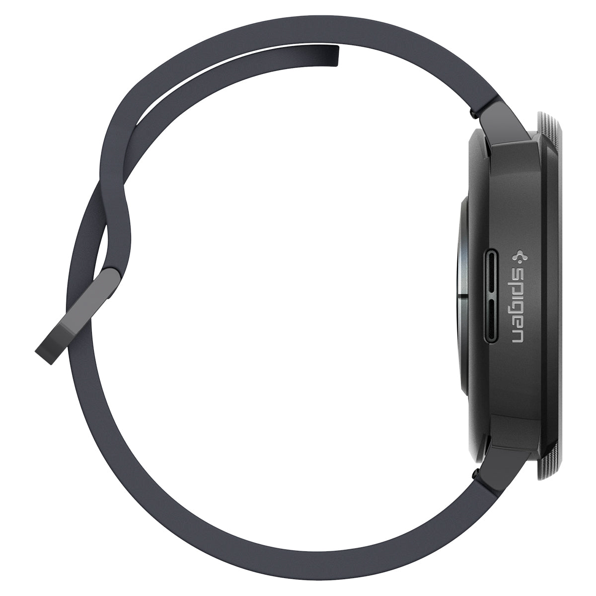 Spigen Liquid Air, matte black - Samsung Galaxy Watch6 40mm