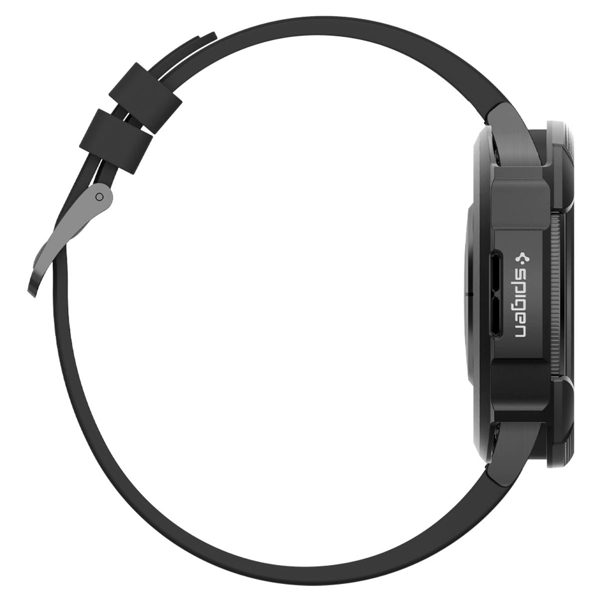 Spigen Liquid Air, matte black - Samsung Galaxy Watch6 Classic 47mm