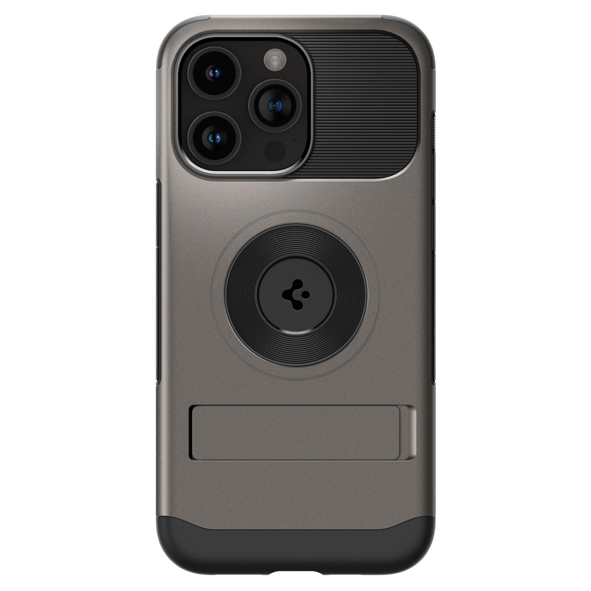 Spigen Slim Armor MagSafe, gunmetal - iPhone 15 Pro
