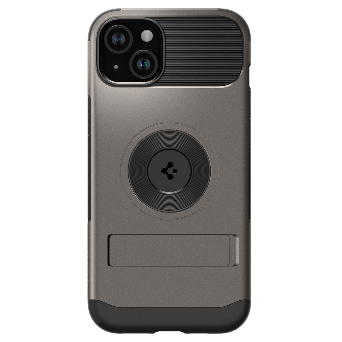 Spigen Slim Armor MagSafe, gunmetal - iPhone 15
