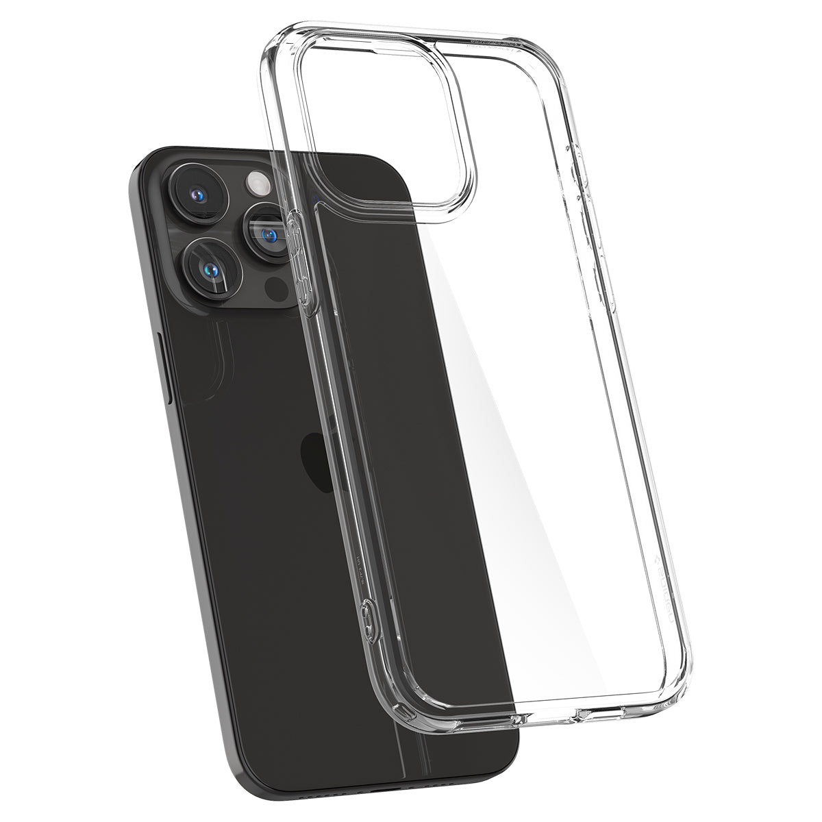 Spigen Ultra Hybrid, crystal clear - iPhone 15 Pro Max
