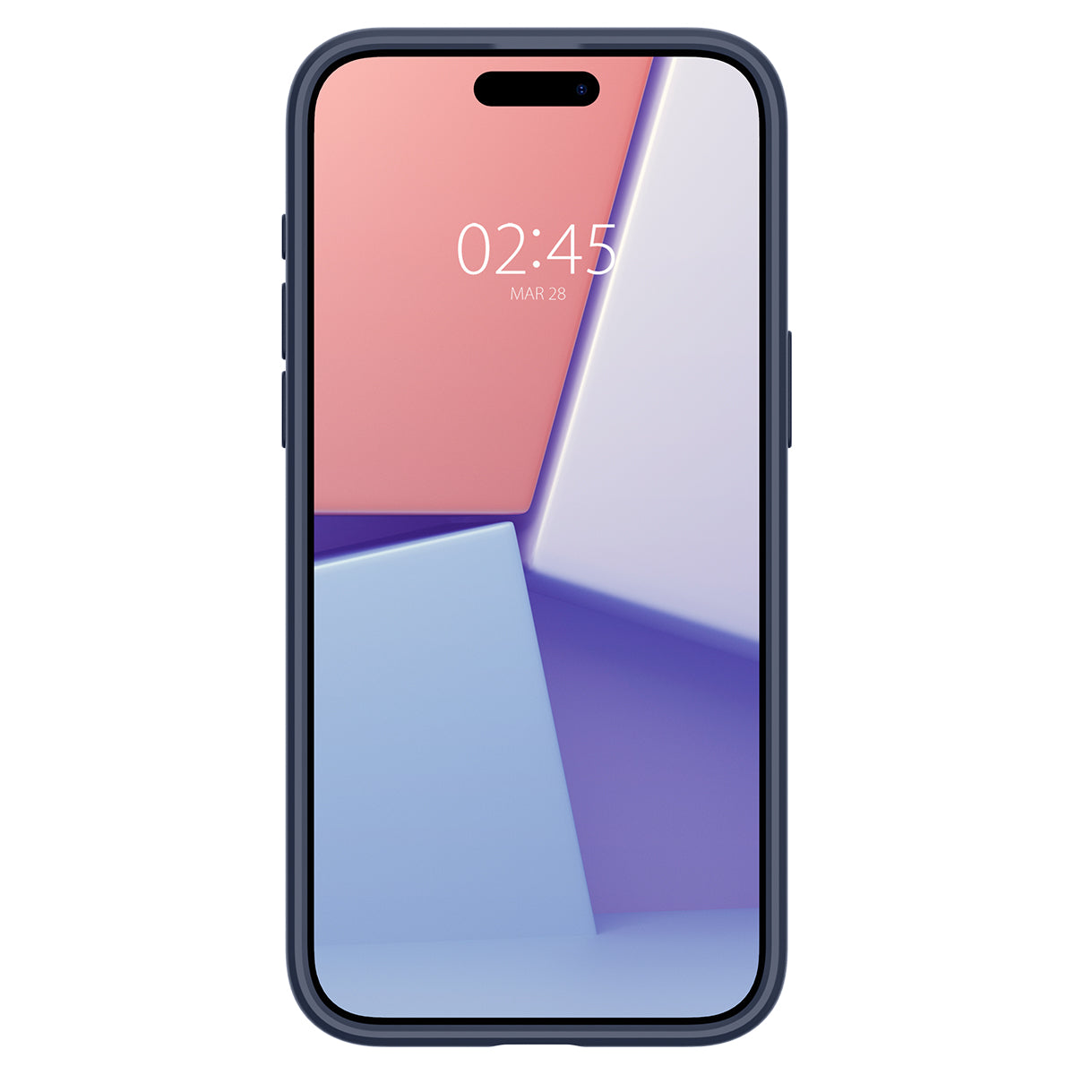 Spigen Ultra Hybrid, navy blue - iPhone 15 Pro Max