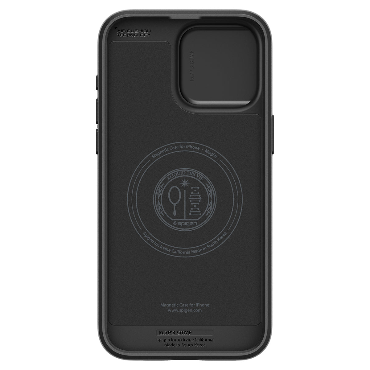 Spigen Optik Armor MagSafe, black - iPhone 15 Pro Max