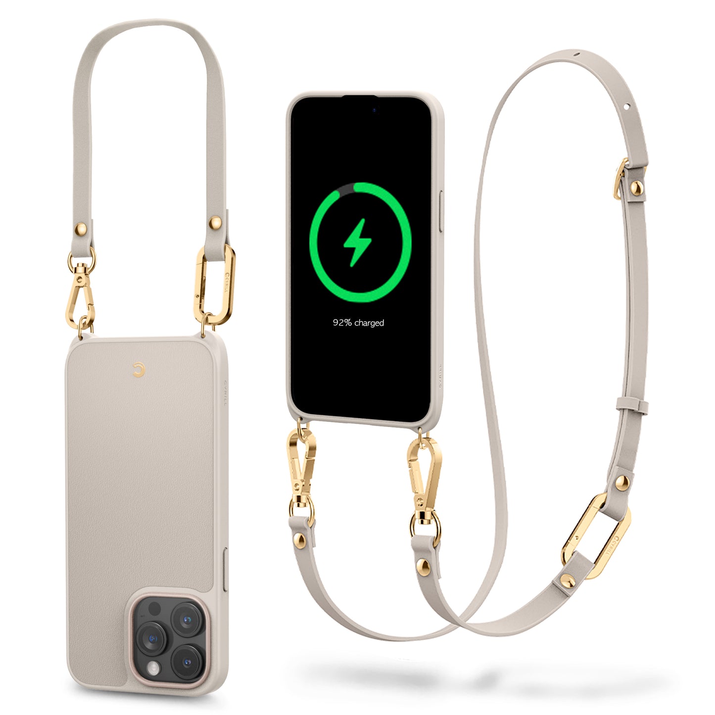 Spigen Cyrill Classic Charm Mag, cream - iPhone 15 Pro Max