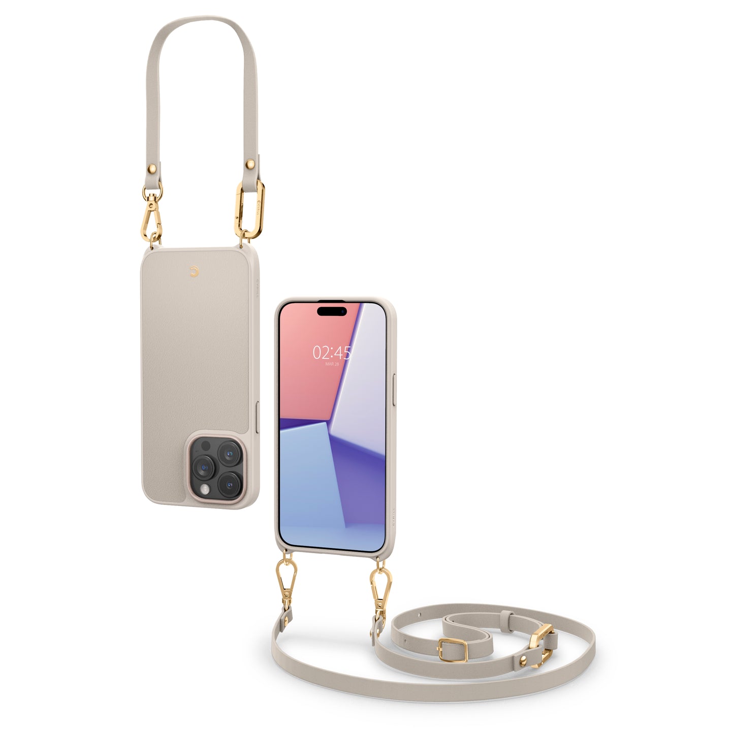 Spigen Cyrill Classic Charm Mag, cream - iPhone 15 Pro Max