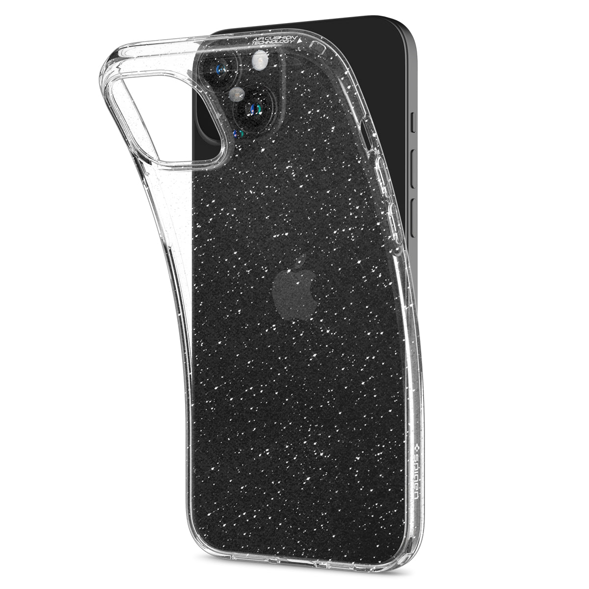 Spigen Liquid Crystal Glitter, crystal quartz - iPhone 15 Plus