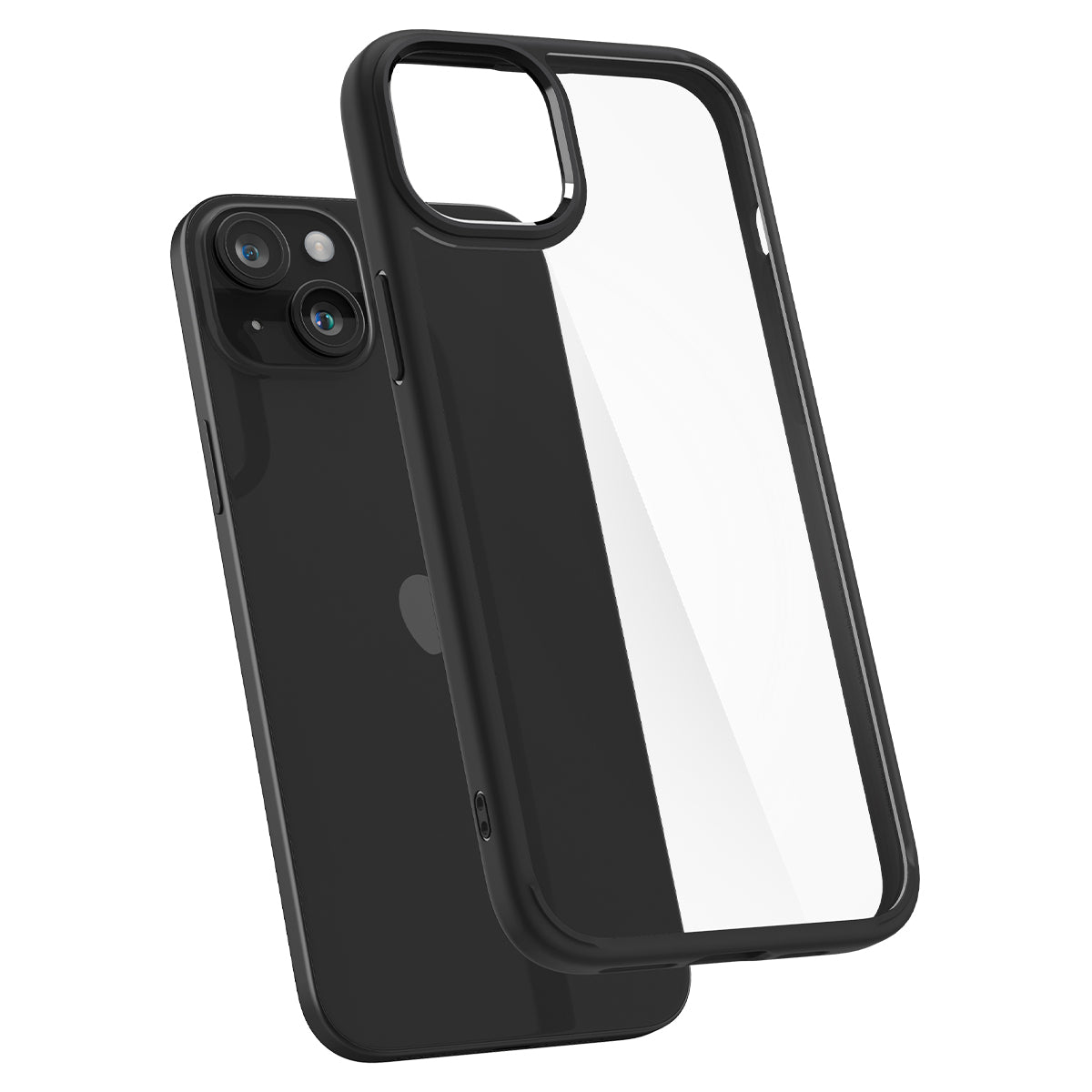 Spigen Ultra Hybrid, matte black - iPhone 15 Plus