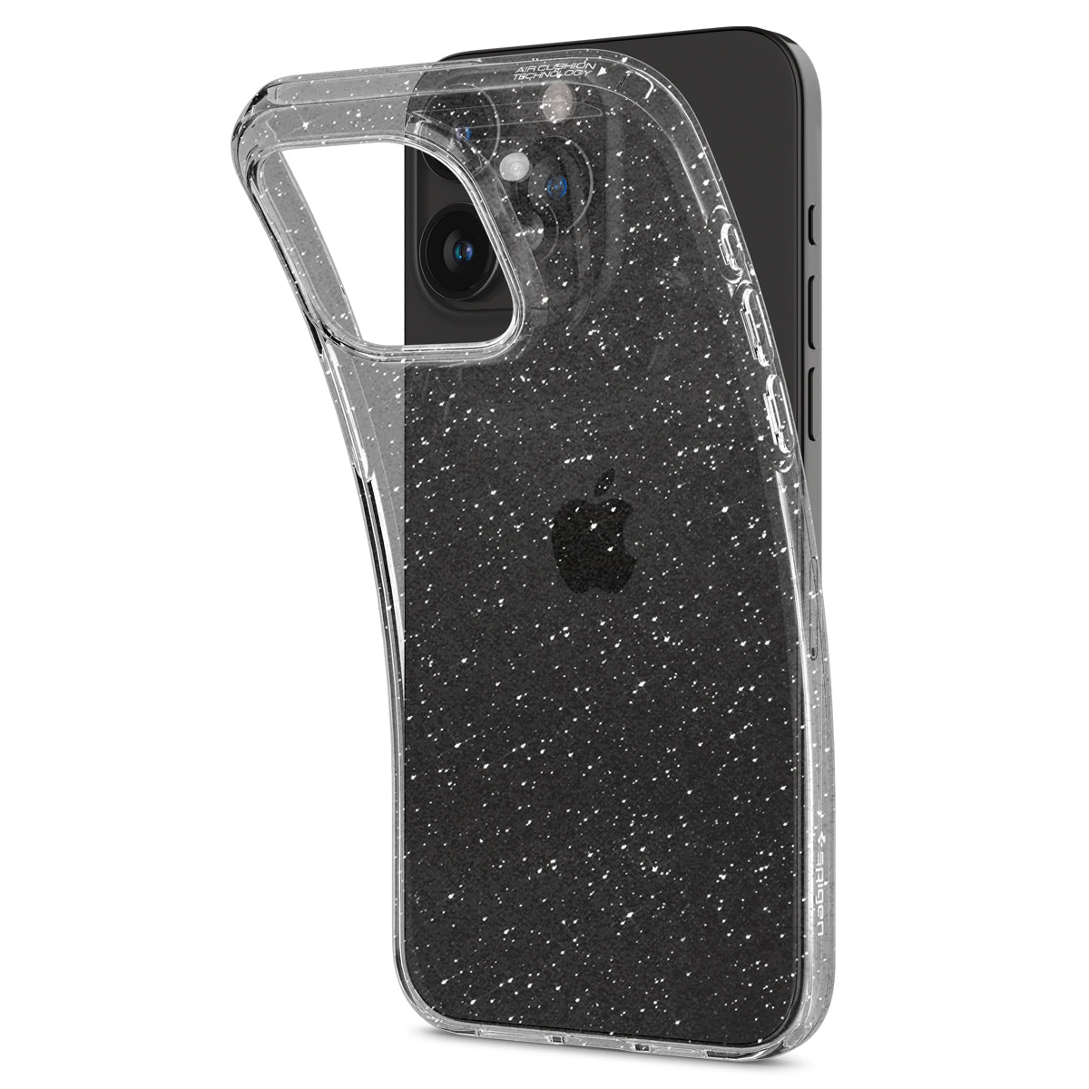 Spigen Liquid Crystal Glitter, crystal quartz - iPhone 15 Pro