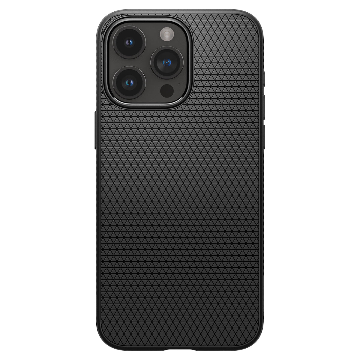 Spigen Liquid Air, matte black - iPhone 15 Pro