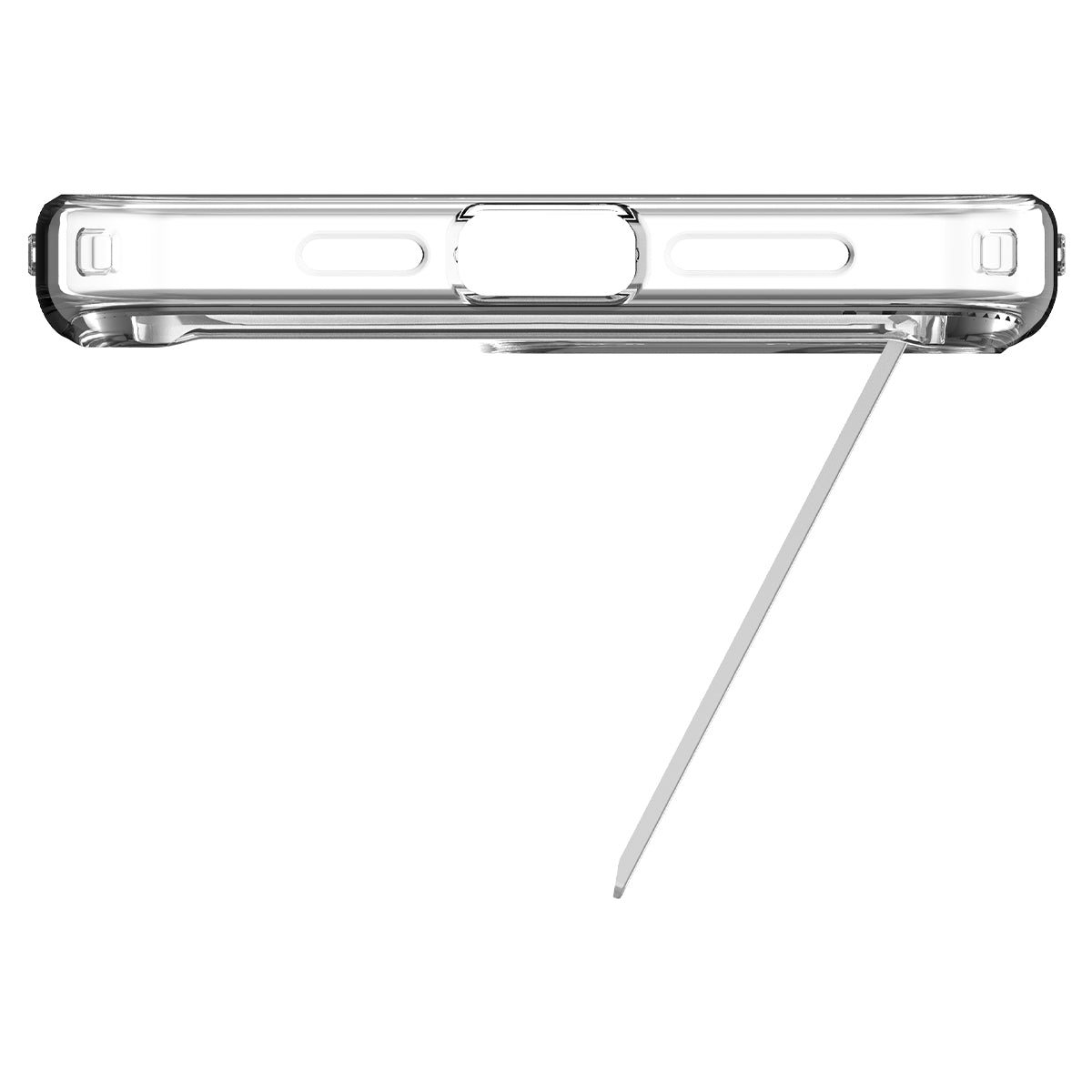 Spigen Ultra Hybrid S MagSafe, crystal clear - iPhone 15 Pro