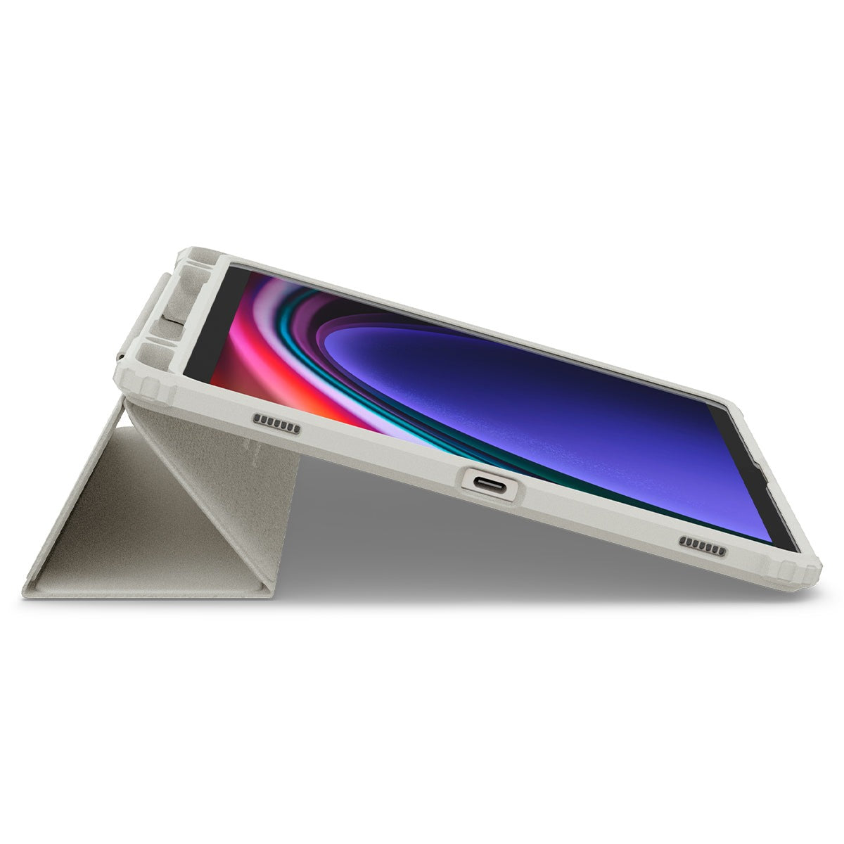 Spigen Ultra Hybrid Pro, gray - Samsung Galaxy Tab S9