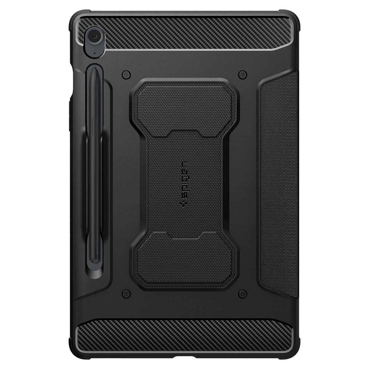 Spigen Rugged Armor Pro, black - Samsung Galaxy Tab S9 FE 2023