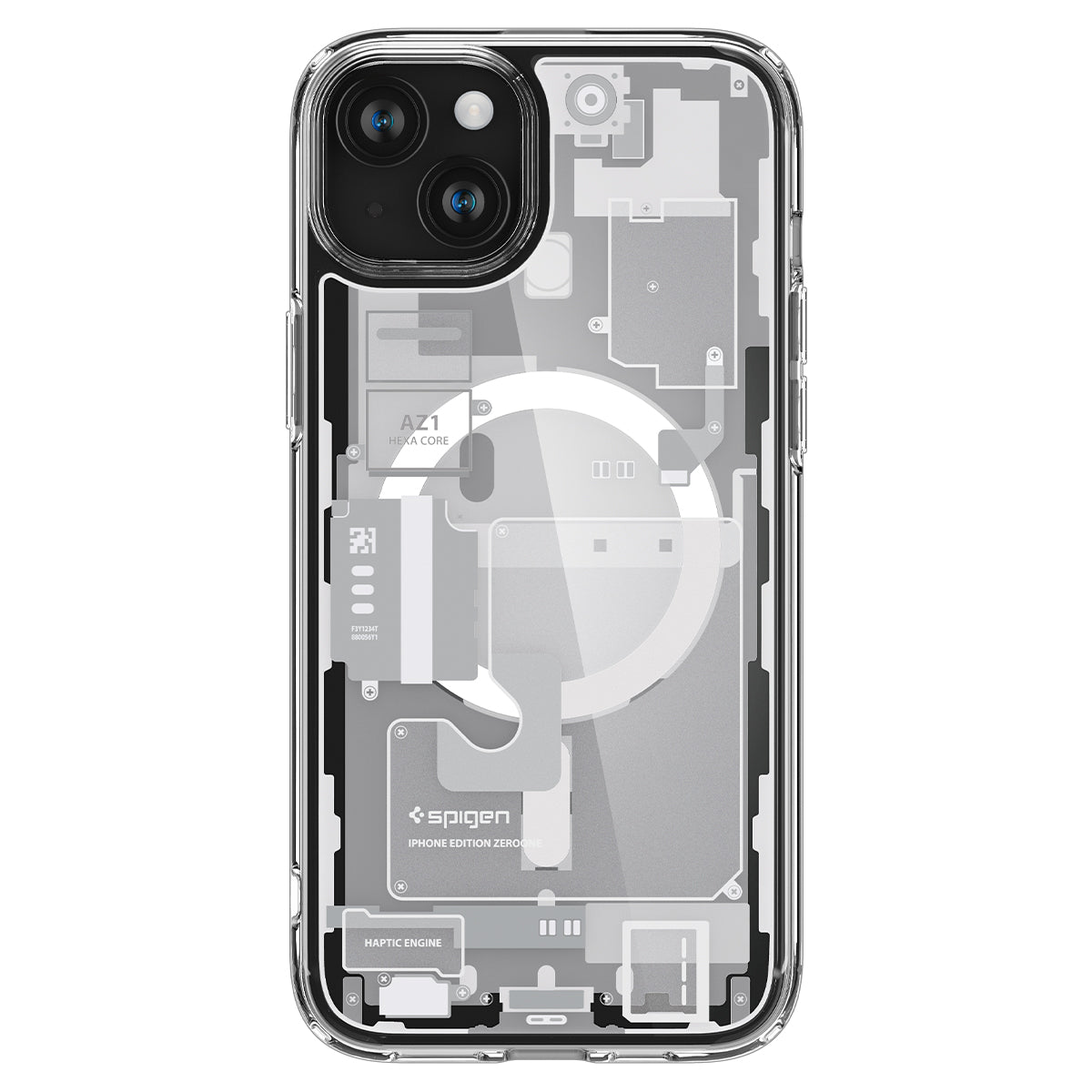 Spigen Ultra Hybrid MagSafe, zero one white - iPhone 15