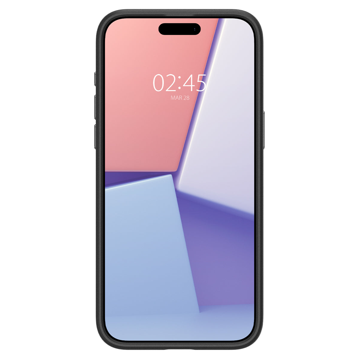 Spigen Enzo Aramid, matte black - iPhone 15 Pro