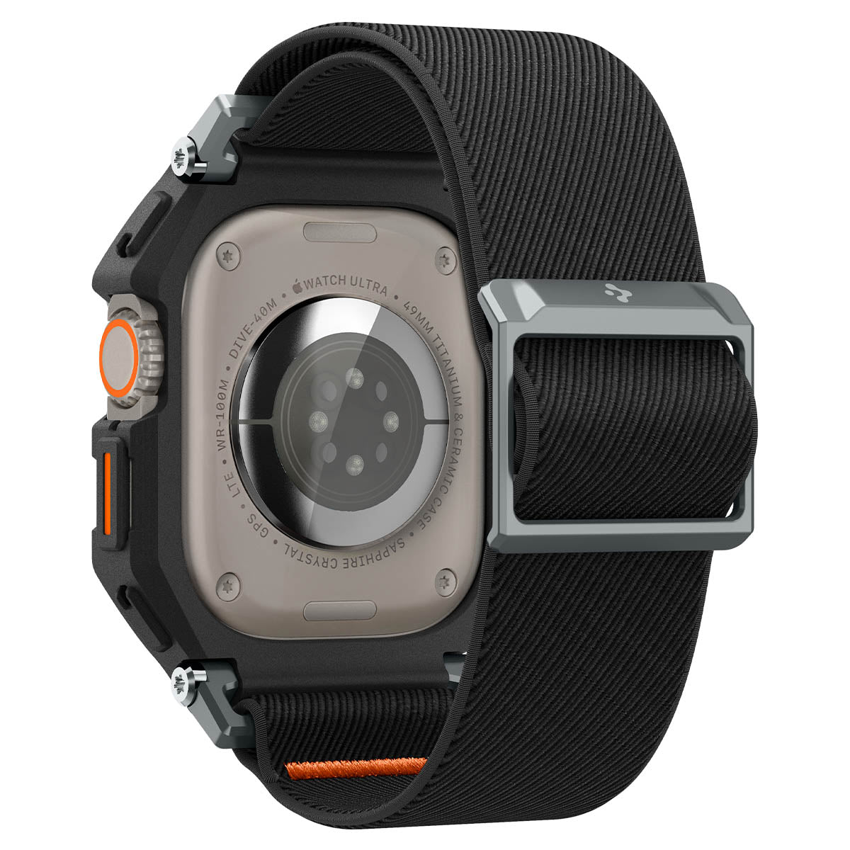 Spigen Lite Fit Pro, matte black - Apple Watch Ultra 2/1 49mm