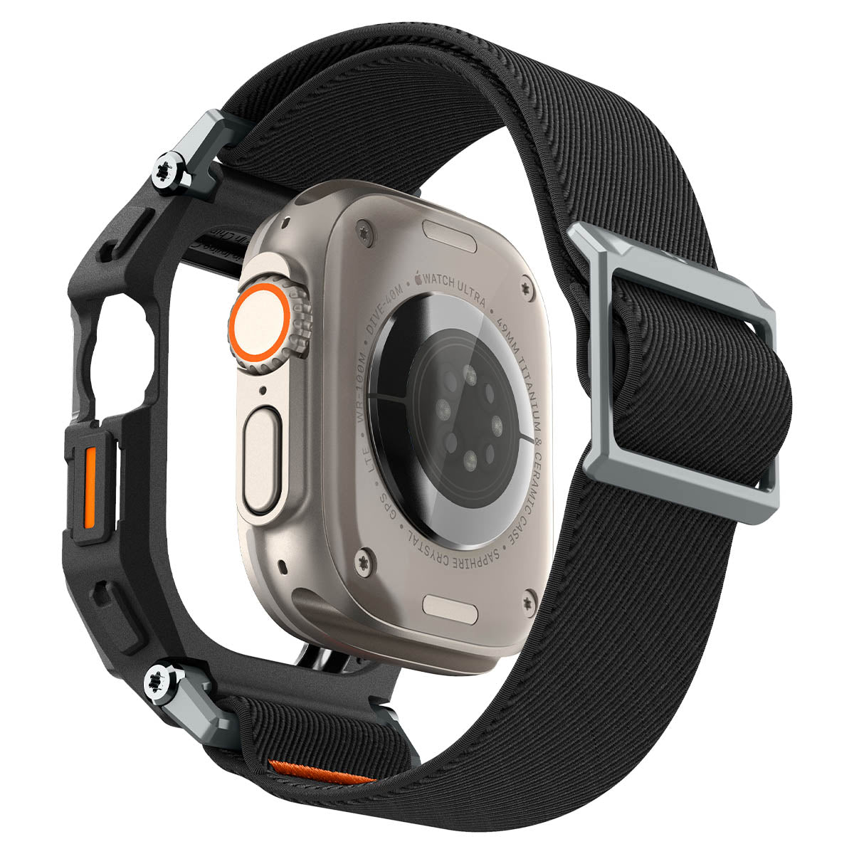 Spigen Lite Fit Pro, matte black - Apple Watch Ultra 2/1 49mm