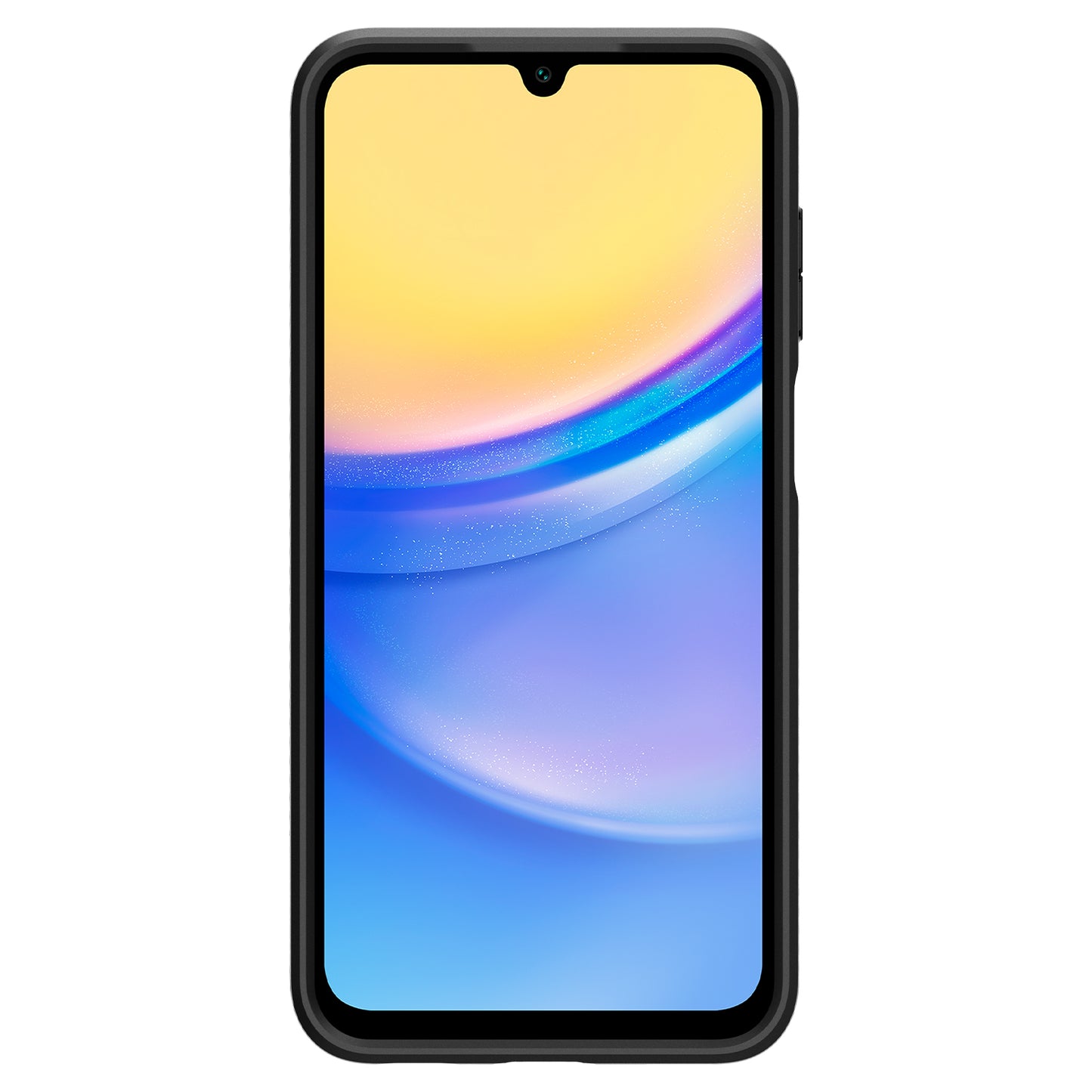 Spigen Liquid Air, matte black - Samsung Galaxy A15/A15 5G