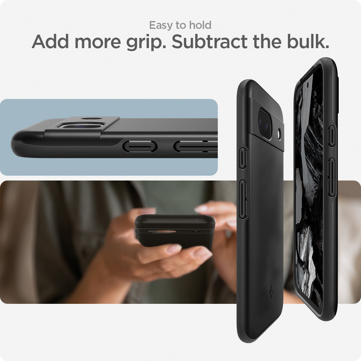 Spigen Thin Fit - black - Google Pixel 8a