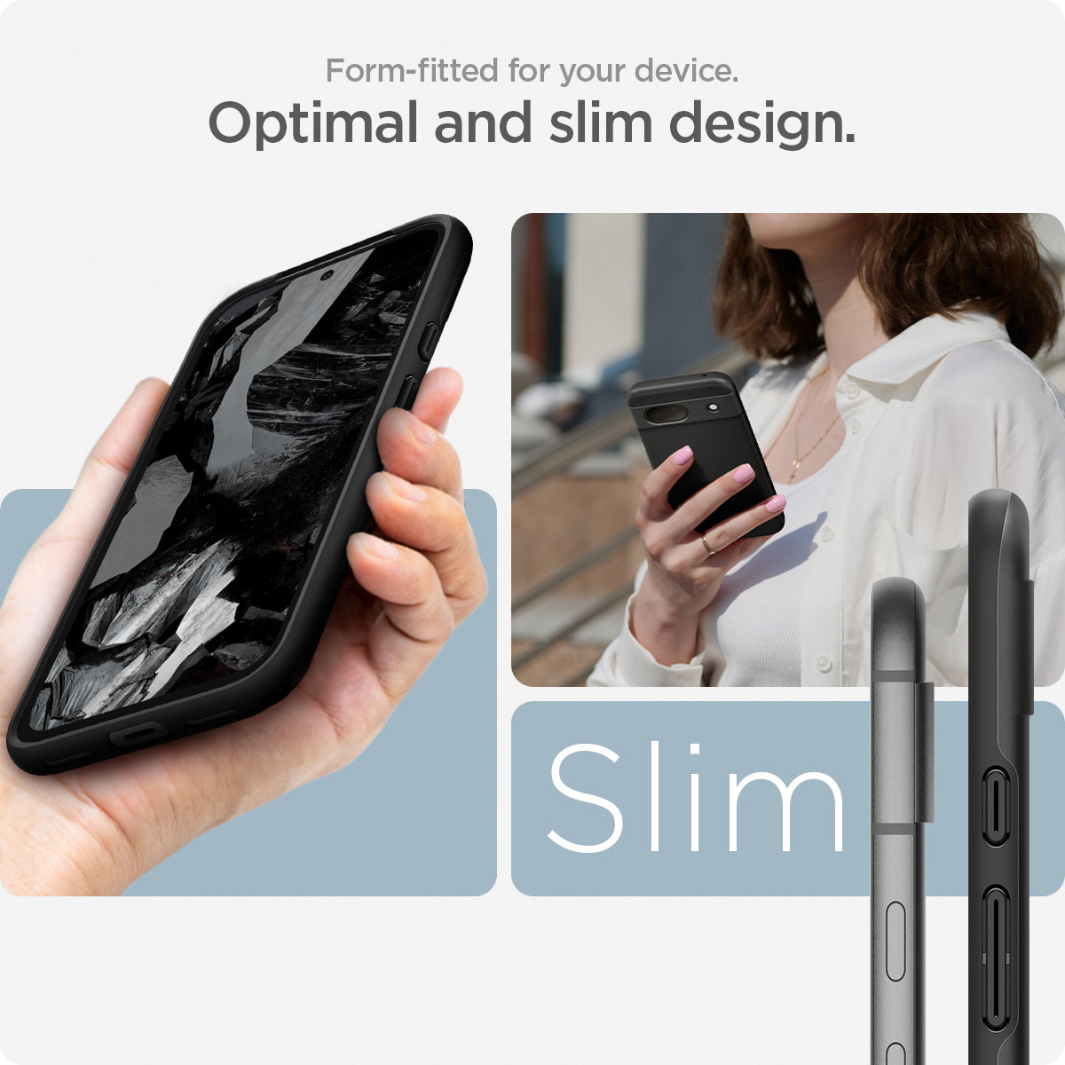 Spigen Thin Fit - black - Google Pixel 8a