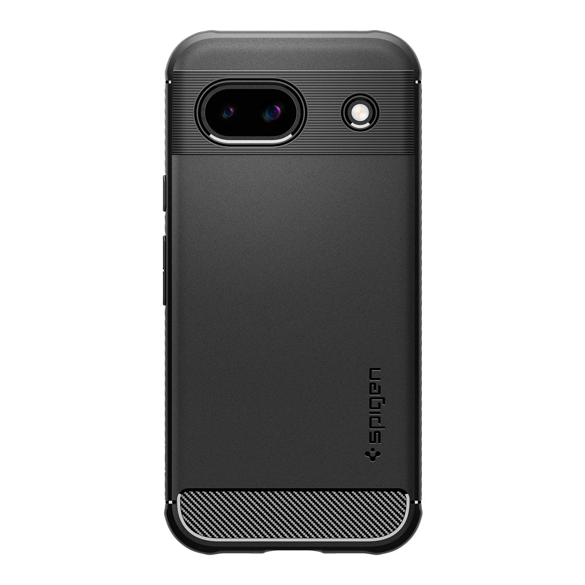Spigen Rugged Armor - matte black - Google Pixel 8a
