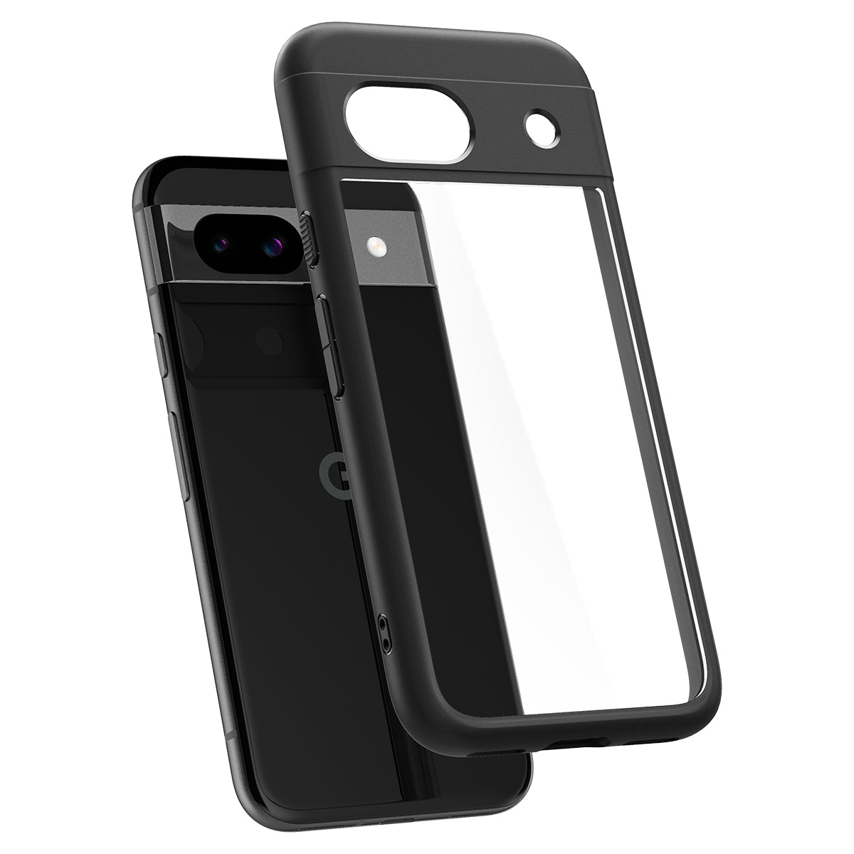 Spigen Ultra Hybrid - matte black - Google Pixel 8a