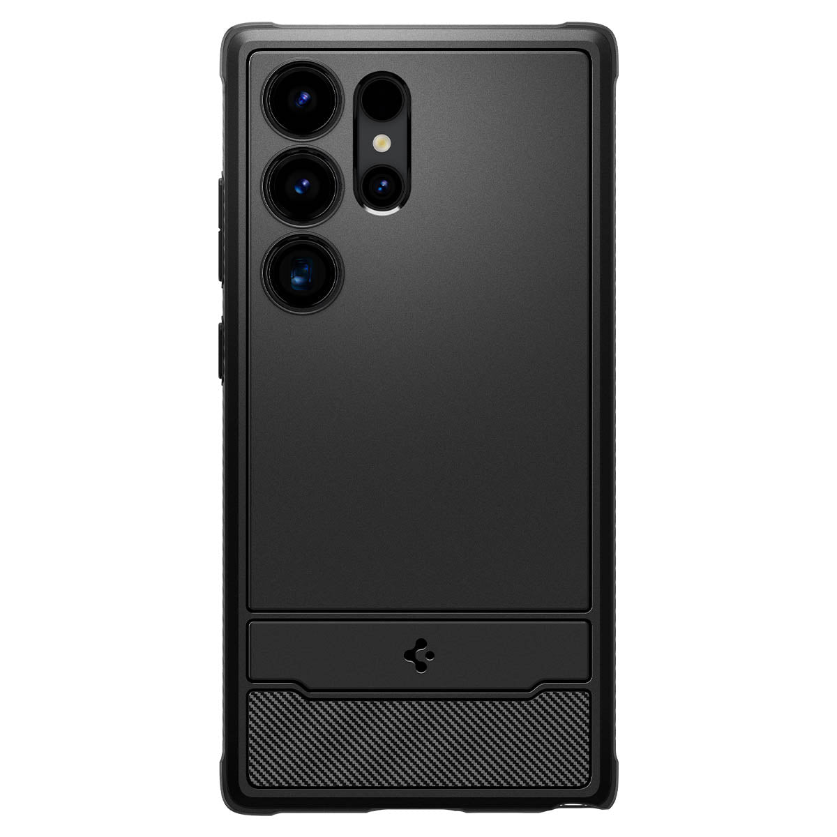 Spigen Rugged Armor, matte black - Samsung Galaxy S24 Ultra