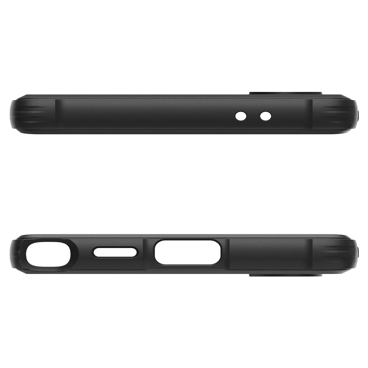 Spigen Rugged Armor, matte black - Samsung Galaxy S24 Ultra