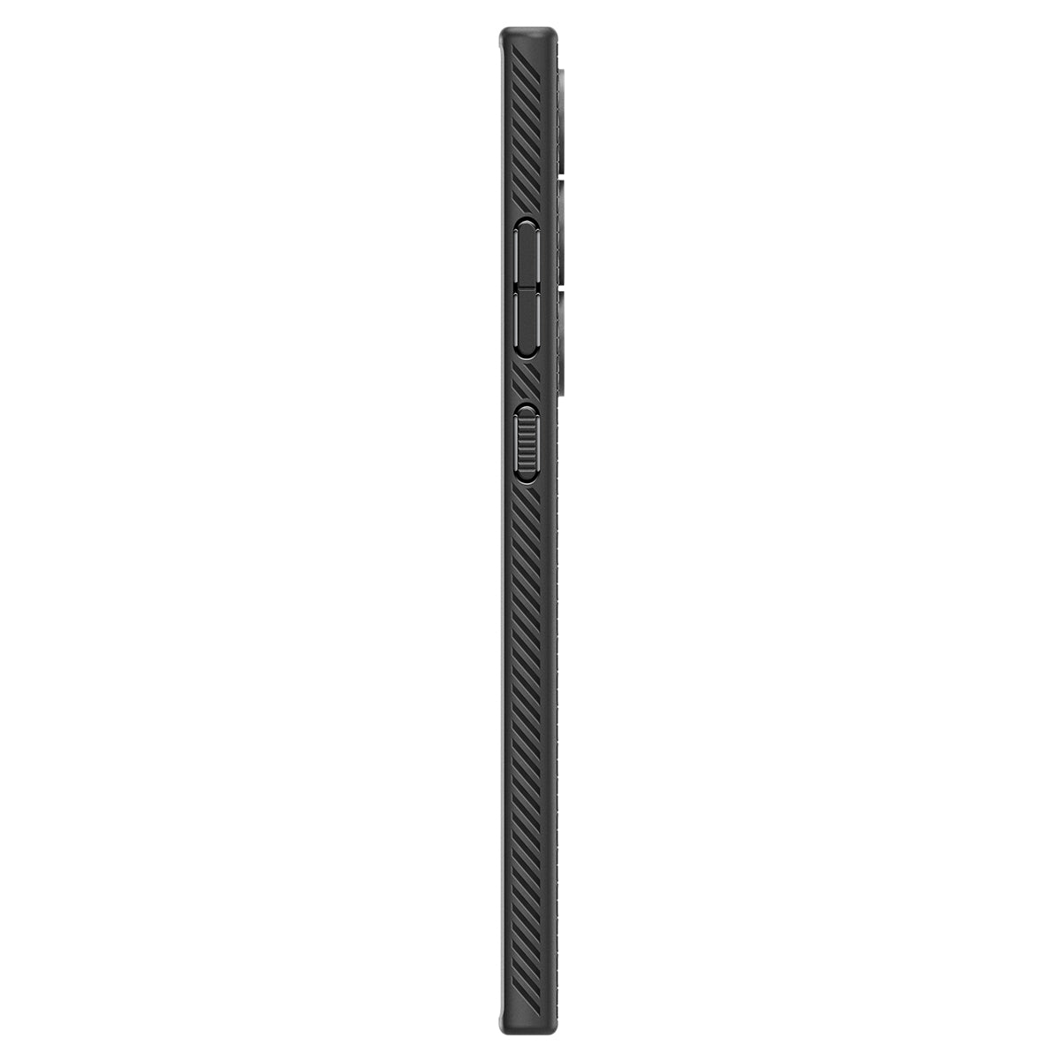 Spigen Liquid Air, matte black - Samsung Galaxy S24 Ultra