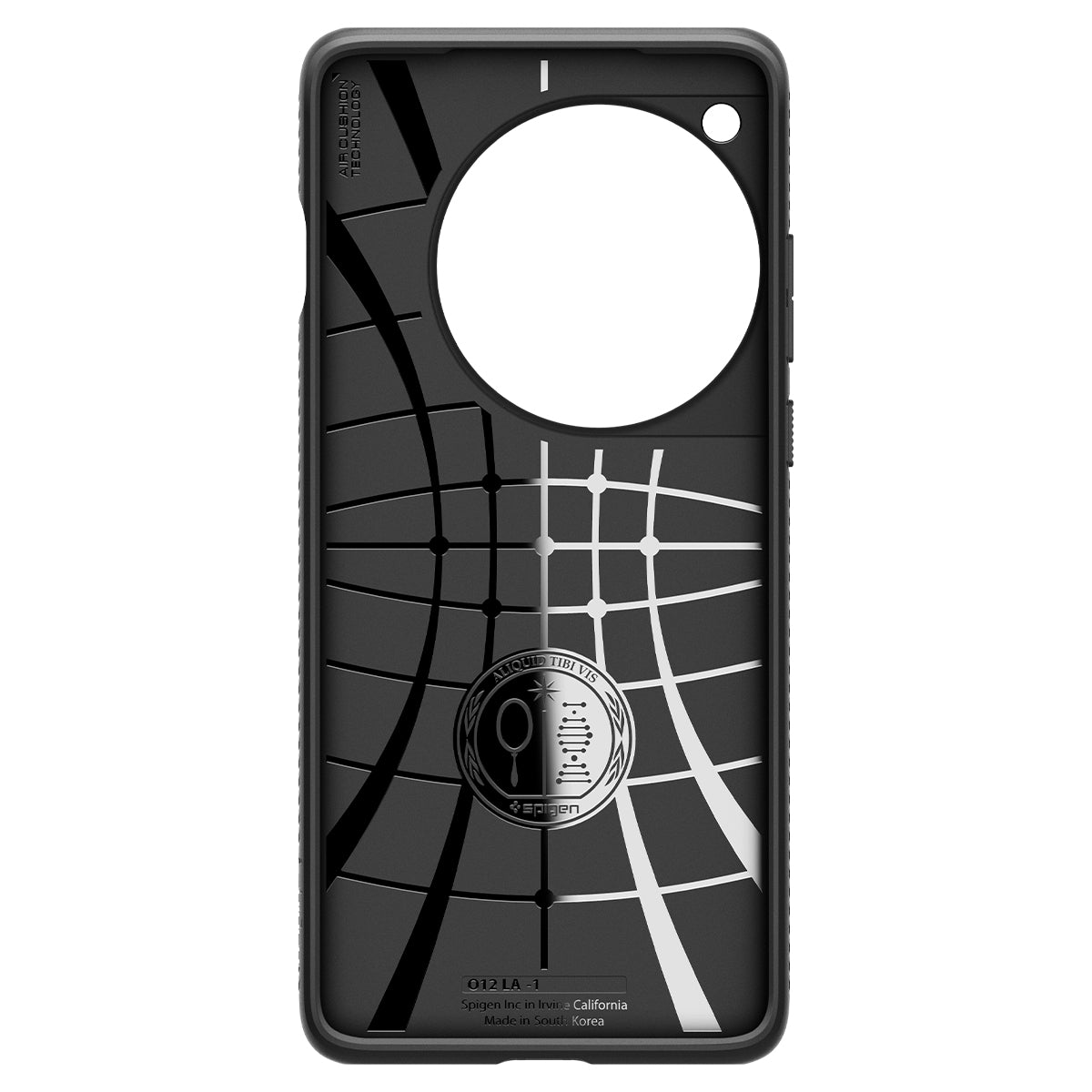 Spigen Liquid Air, matte black - OnePlus 12