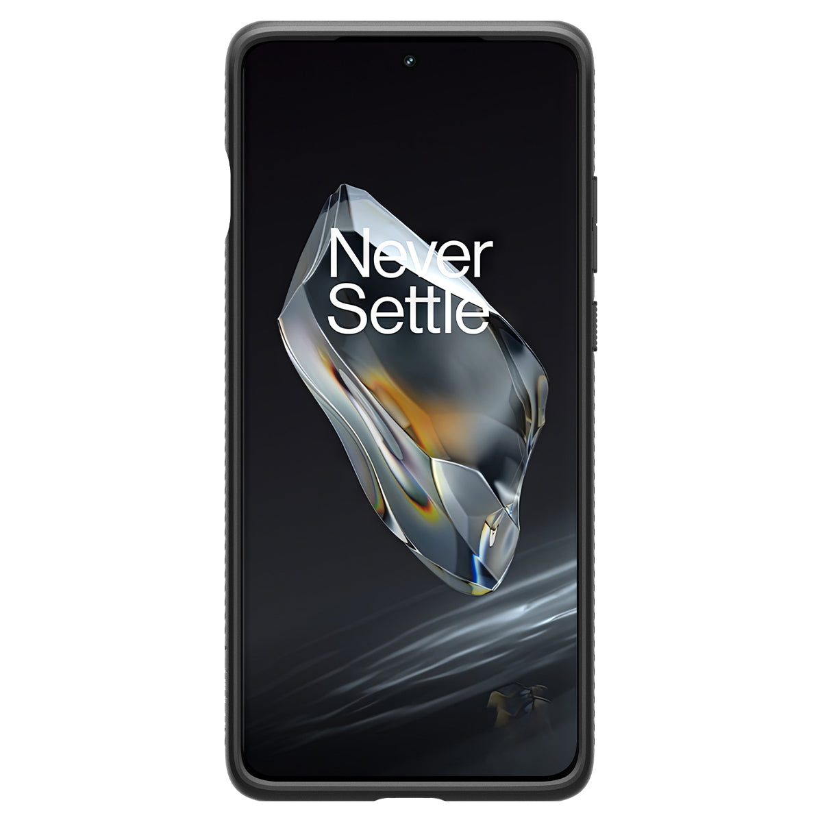 Spigen Liquid Air, matte black - OnePlus 12