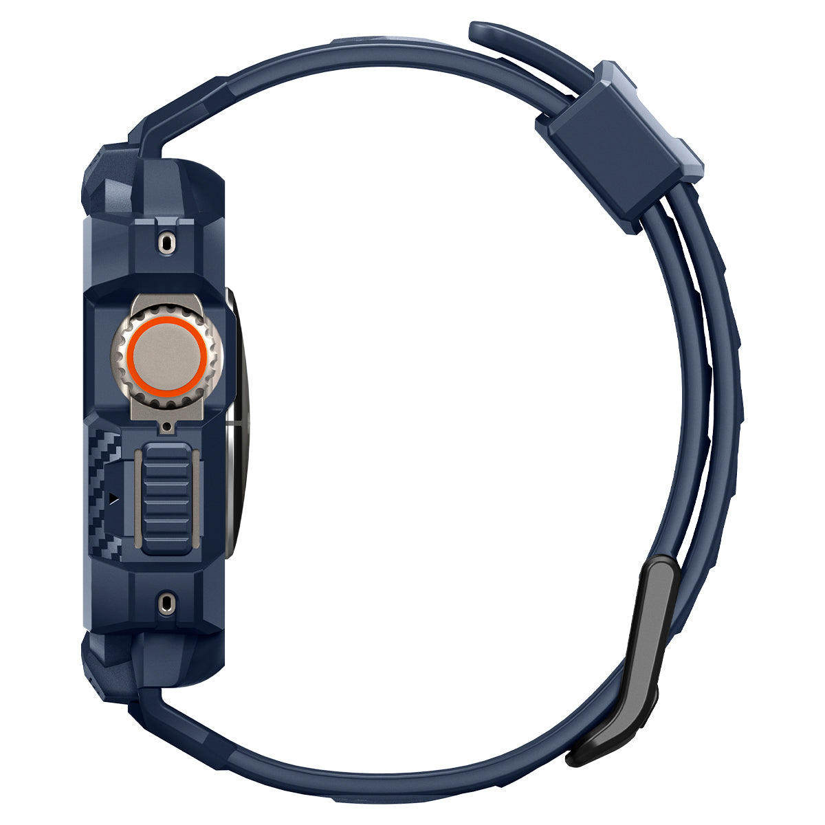 Spigen Rugged Armor Pro, navy blue - Apple Watch Ultra 2/1 49mm