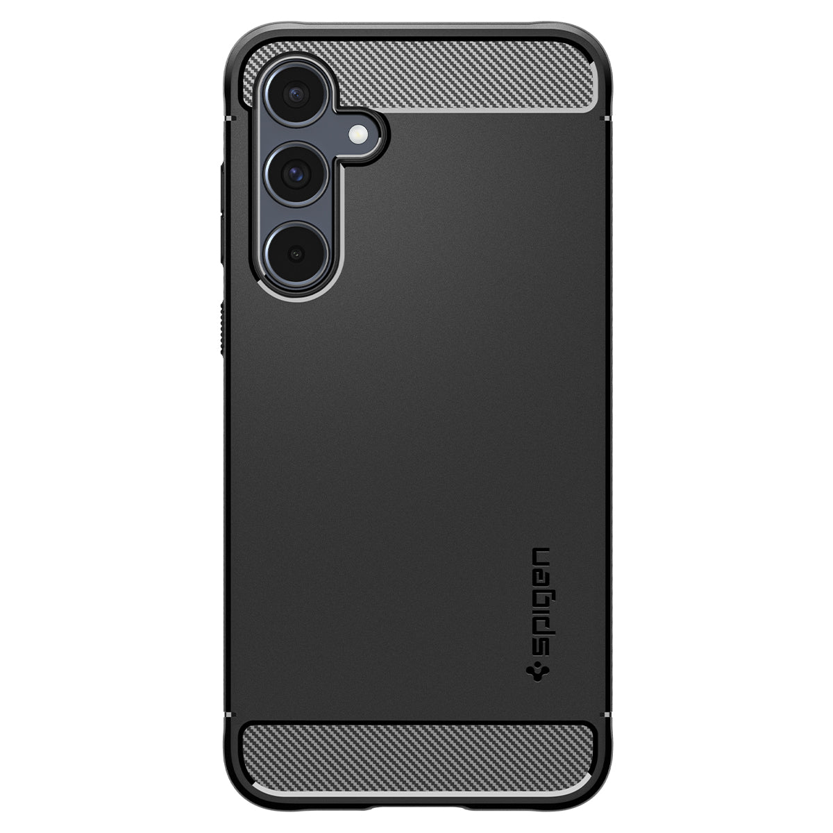 Spigen Rugged Armor, matte black - Samsung Galaxy A55