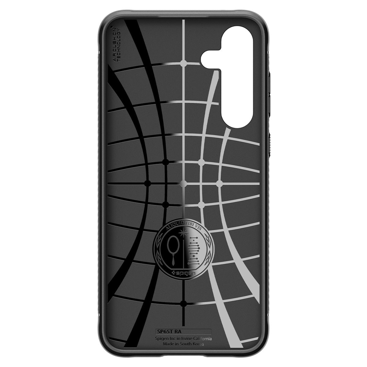 Spigen Rugged Armor, matte black - Samsung Galaxy A55