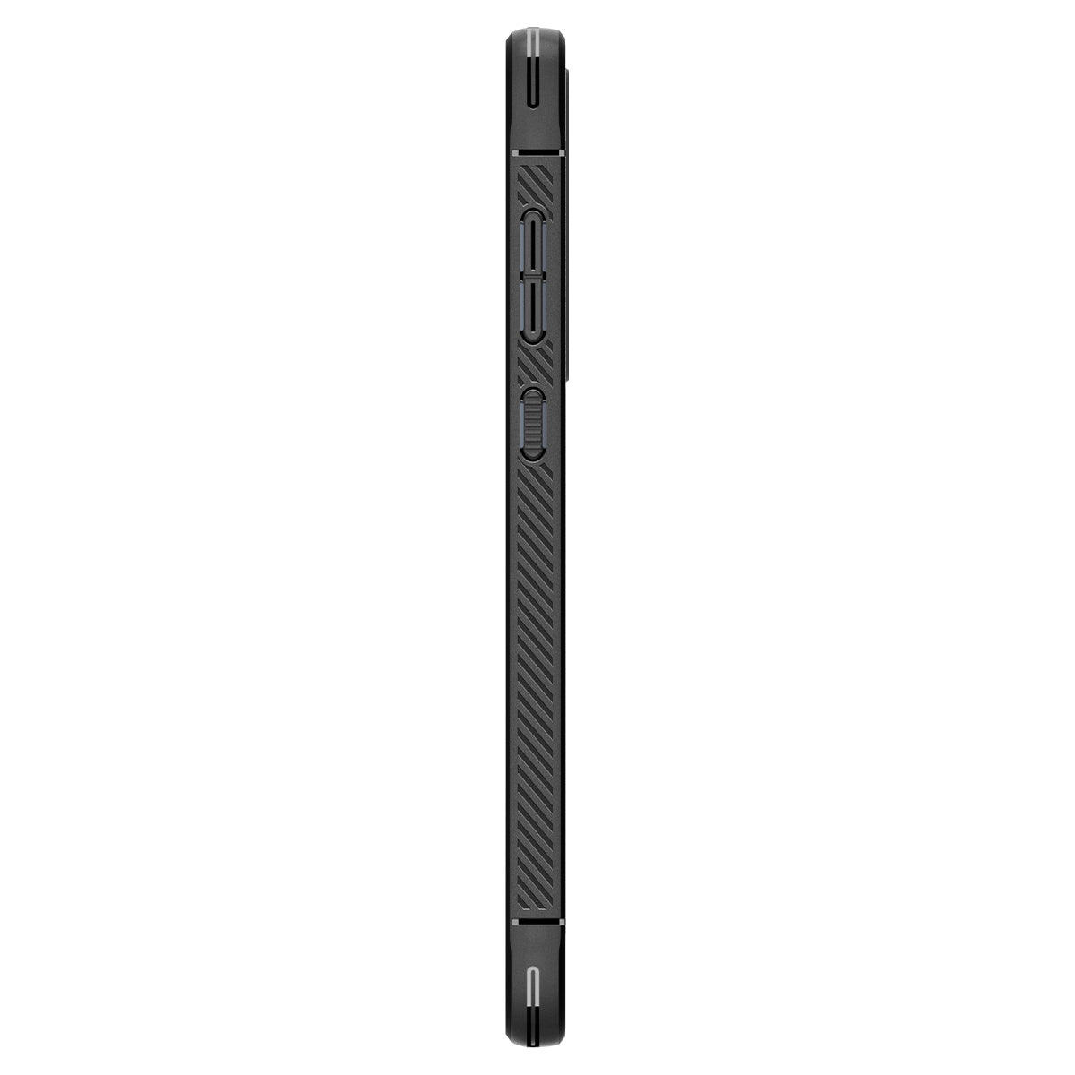 Spigen Rugged Armor, matte black - Samsung Galaxy A55