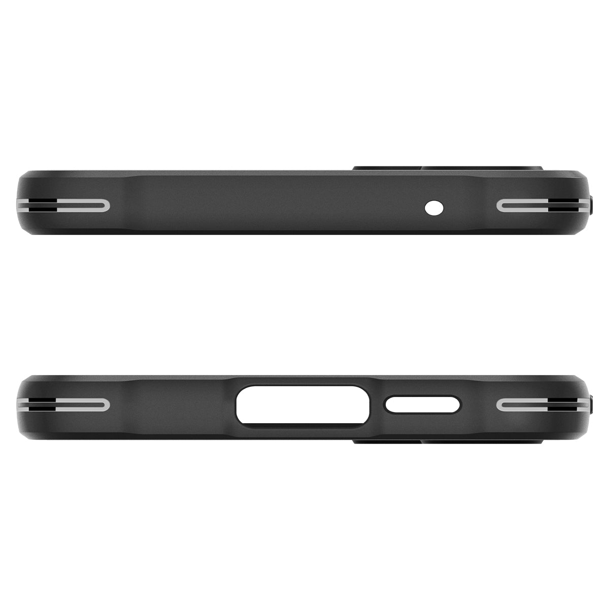 Spigen Rugged Armor, matte black - Samsung Galaxy A55