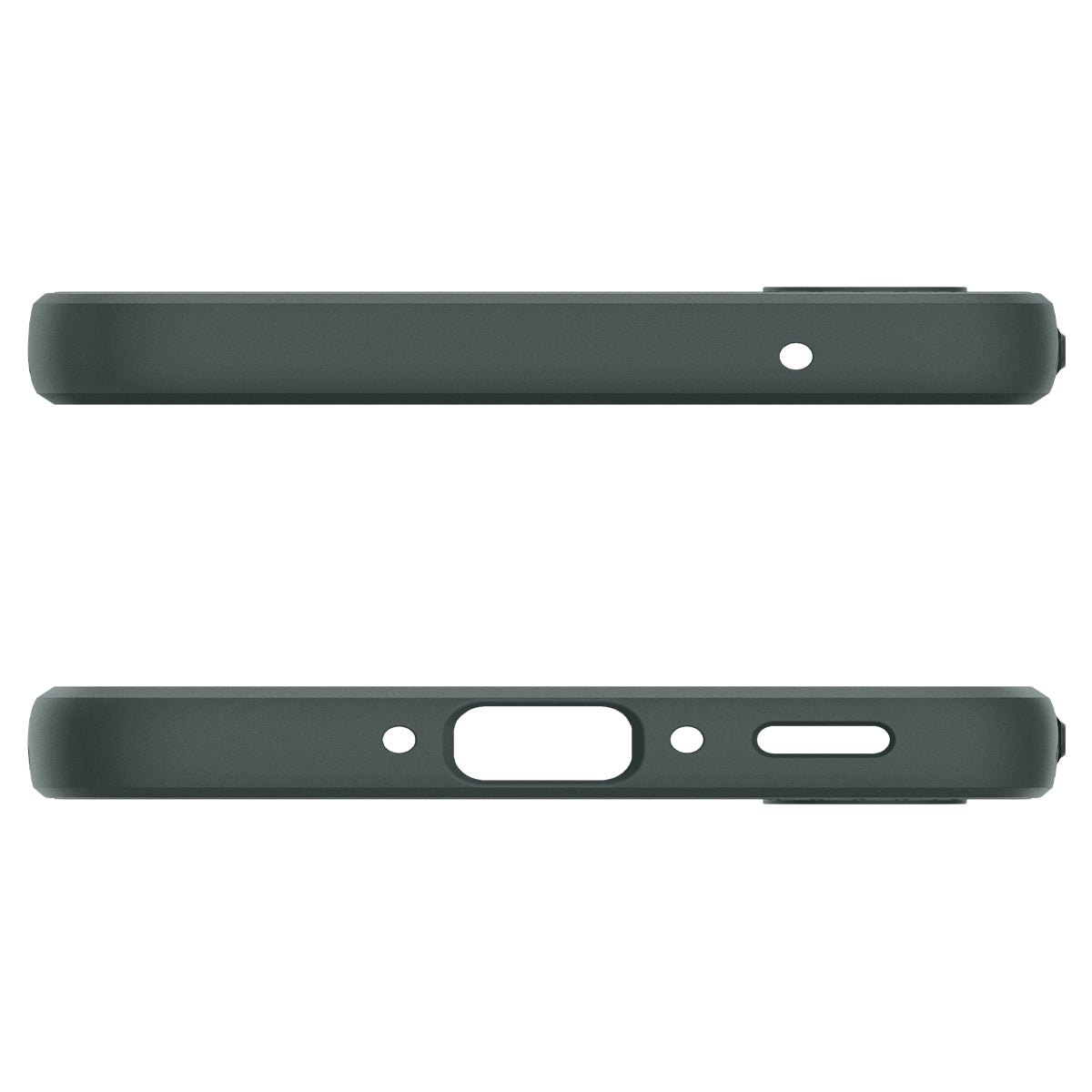 Spigen Liquid Air, abyss green - Samsung Galaxy A35